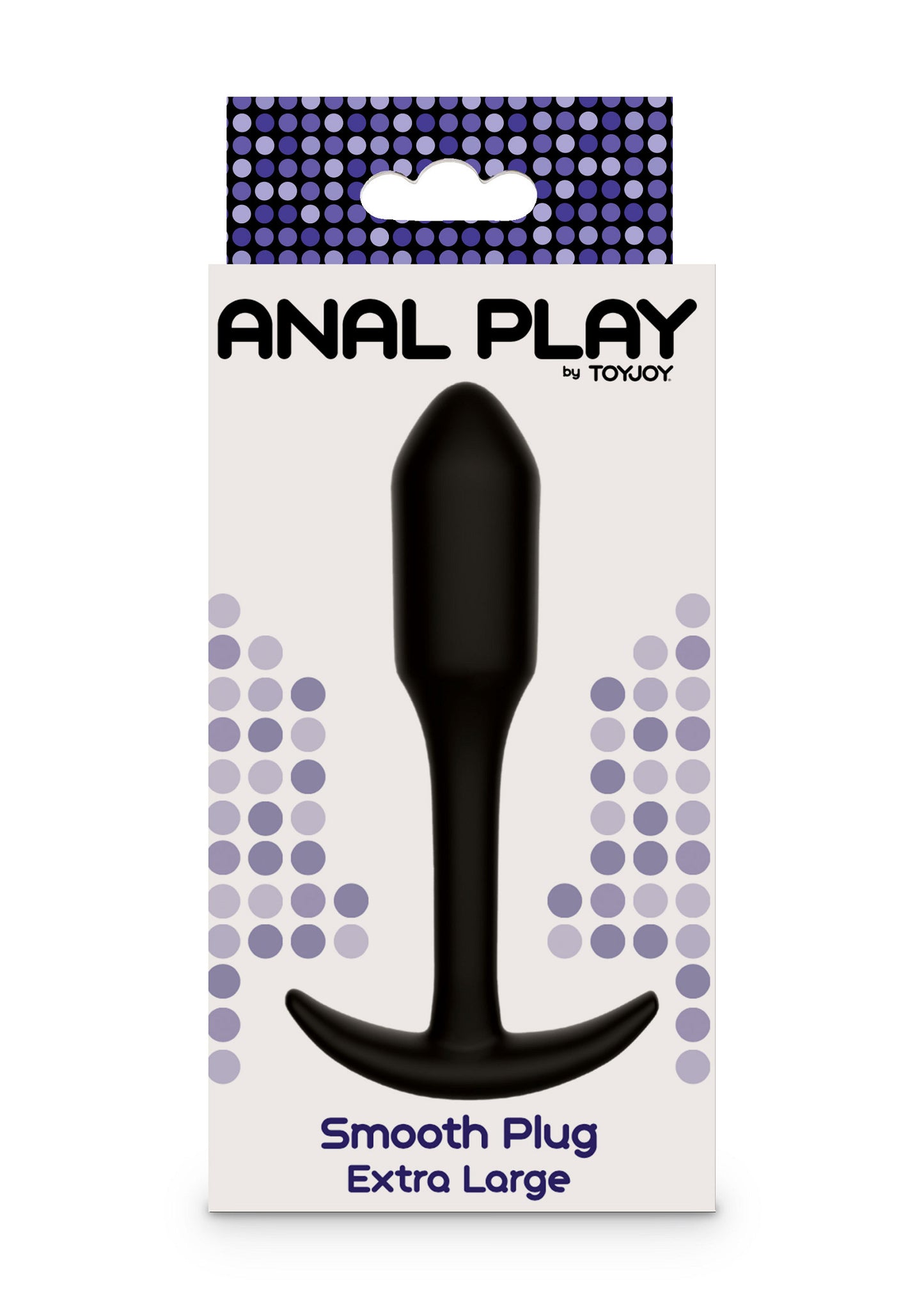 Toyjoy Smooth Anal Plug XLarge BLACK - 1