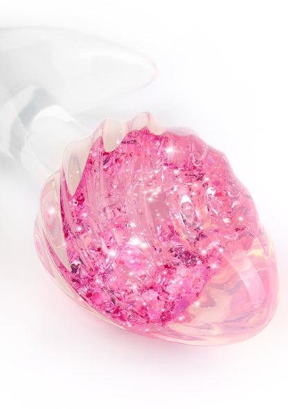 Crystal Butt Plug Small PINK - 4