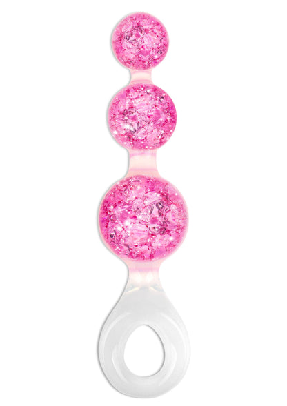 Crystal Trio Butt Plug Medium PINK - 1