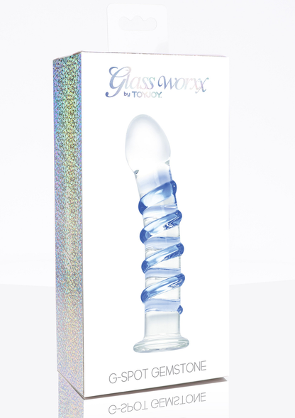 ToyJoy Glass Worxx G-Spot Gemstone TRANSPA - 6