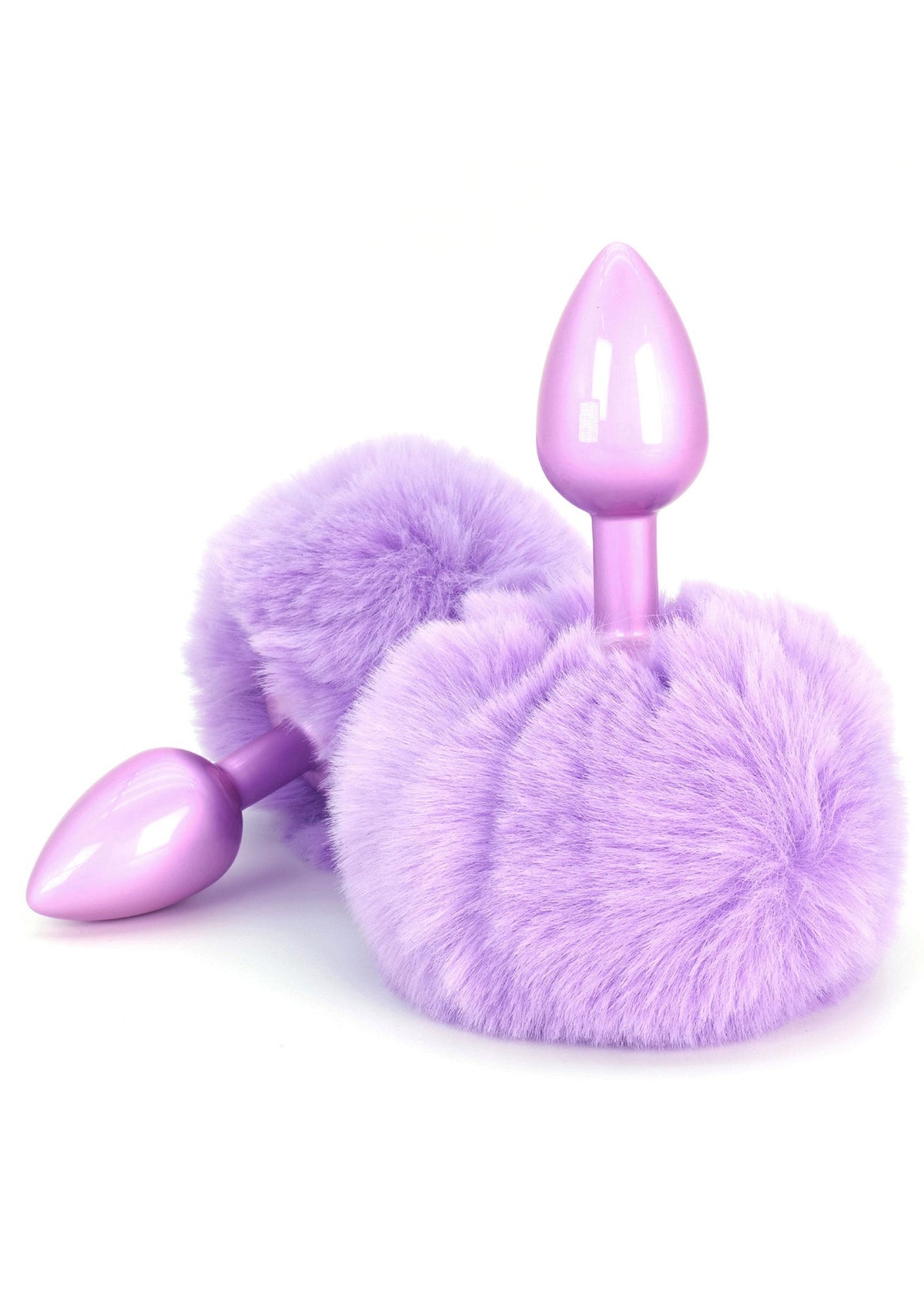 Enchanting Bunnytail Buttplug PURPLE - 0