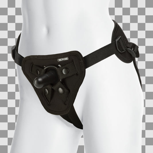 Platin Supreme Harness mit Plug