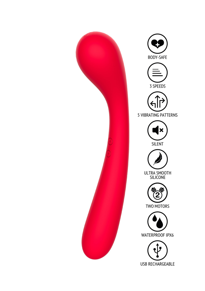 ToyJoy Fame The Dash G-Spot Vibrator RED - 3