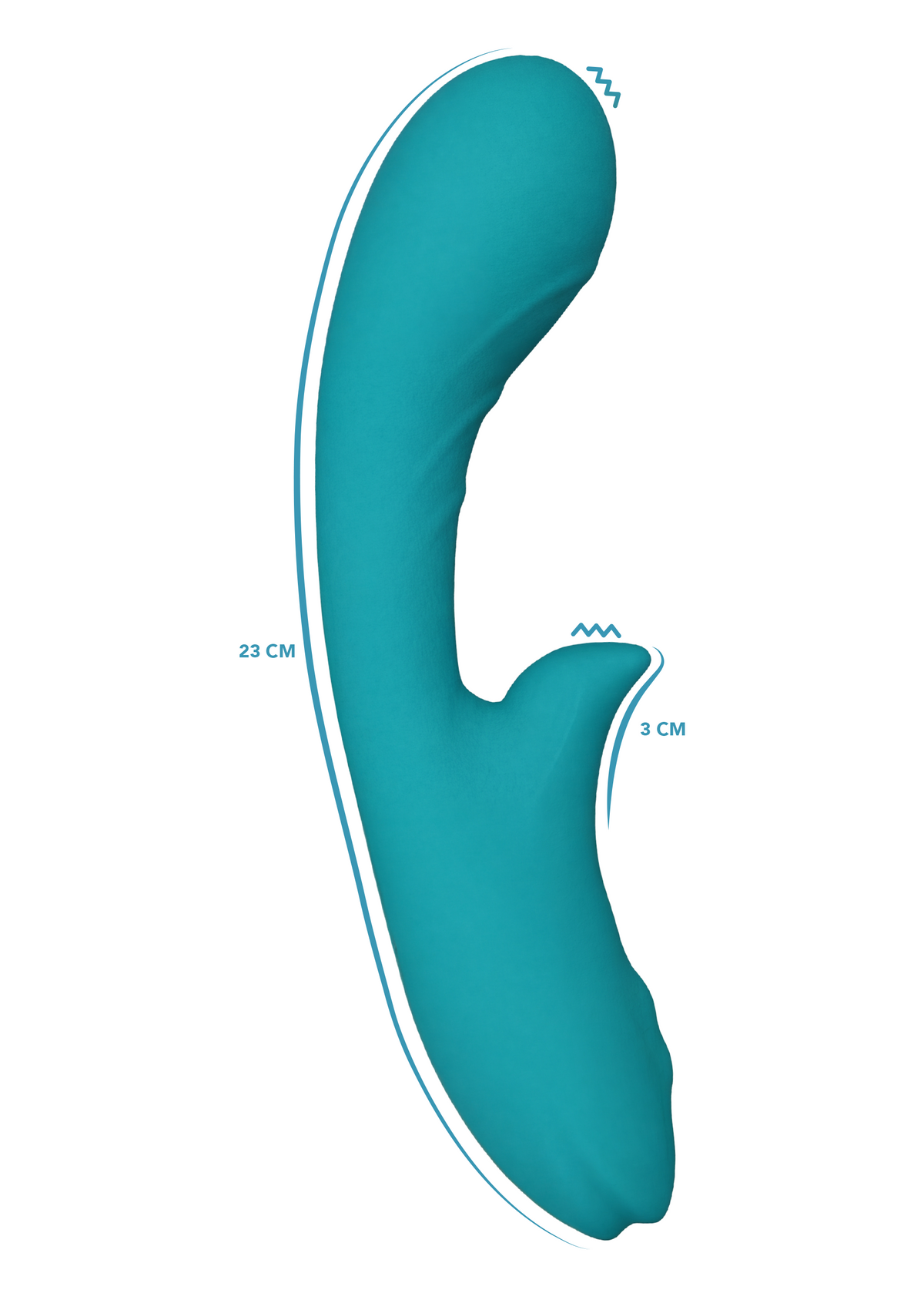 The Gaia Rumbling G-spot Vibrator GREEN - 2