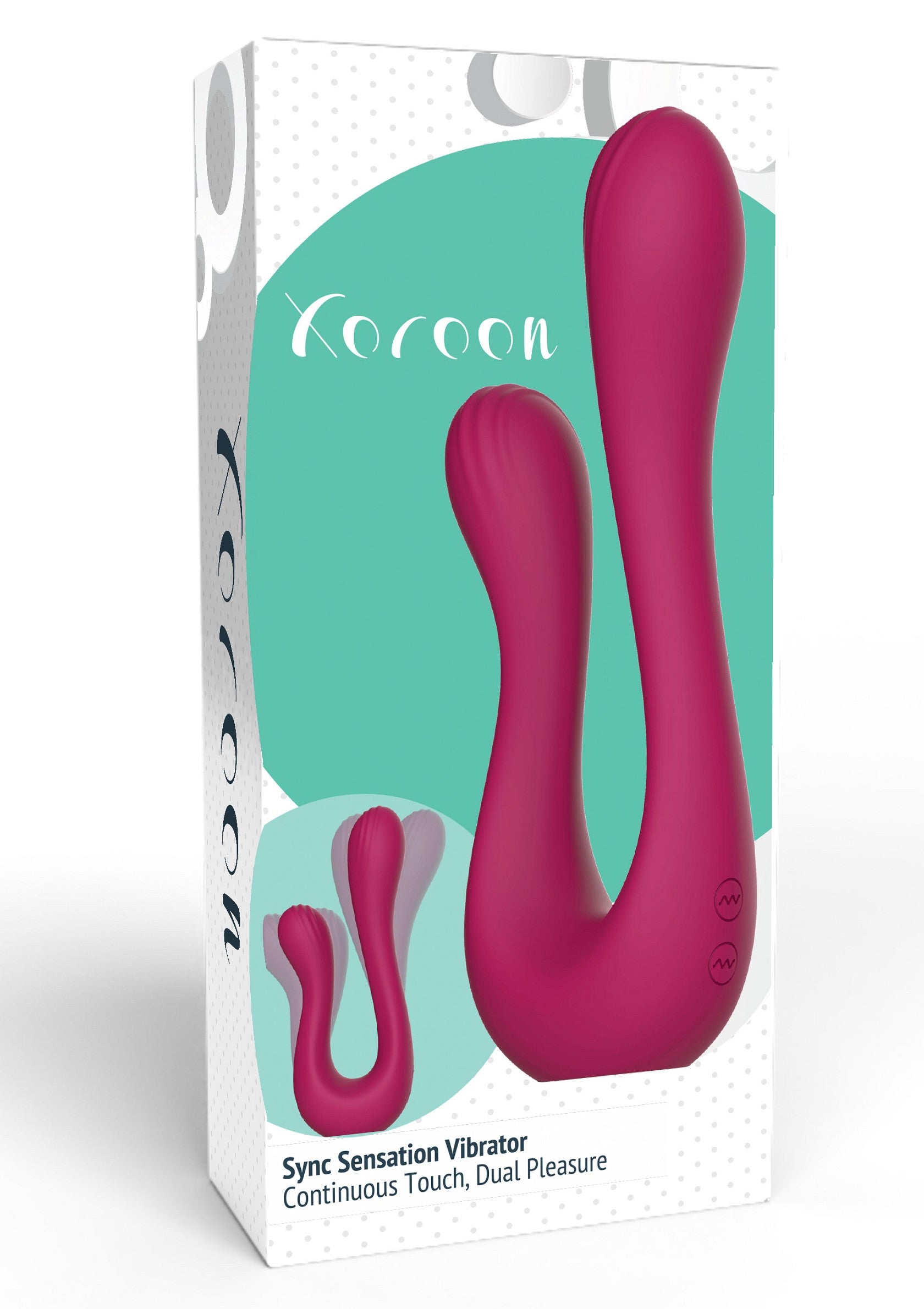 Xocoon Sync Sensation Vibrator FUCHSIA - 85