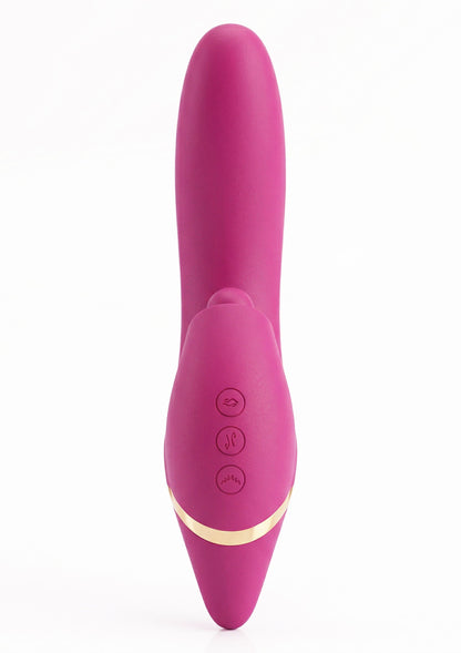 Triple Thrill Climaxer Vibrator FUCHSIA - 2