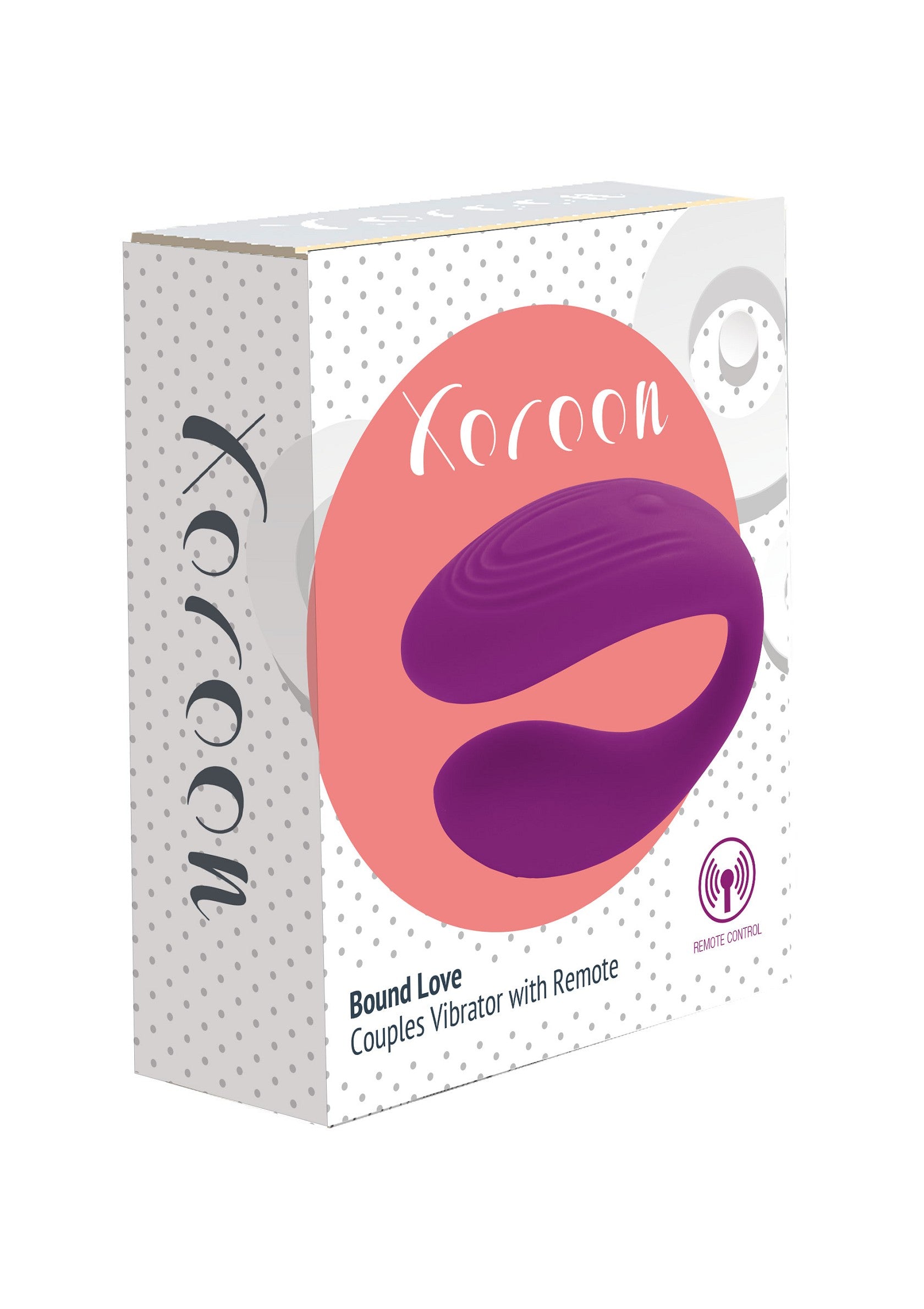 Xocoon Bound Love Couples Vibrator PURPLE - 3