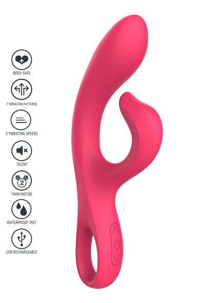 Xocoon Endless Orgasm Vibrator FUCHSIA - 2