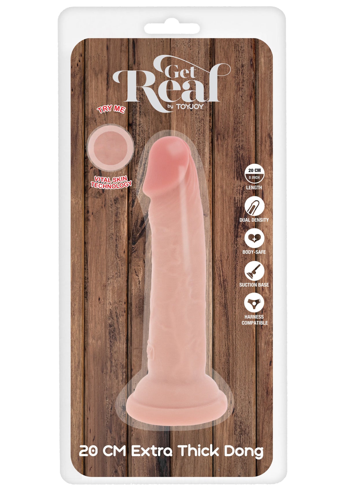 Deluxe Dual Density Thick Dong TPE 20 cm SKIN - 2