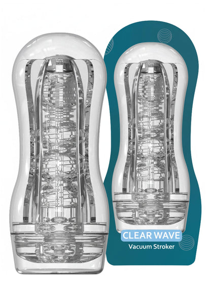 Clear Wave Vacuum Stroker CLEAR - 3