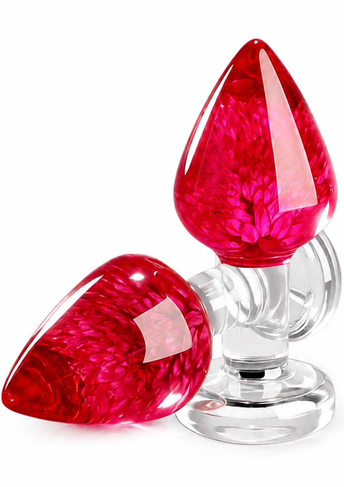 Bachelors Button Anal Plug Medium CLEAR - 0