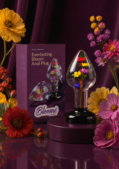 Everlasting Bloom Anal Plug Medium CLEAR - 4