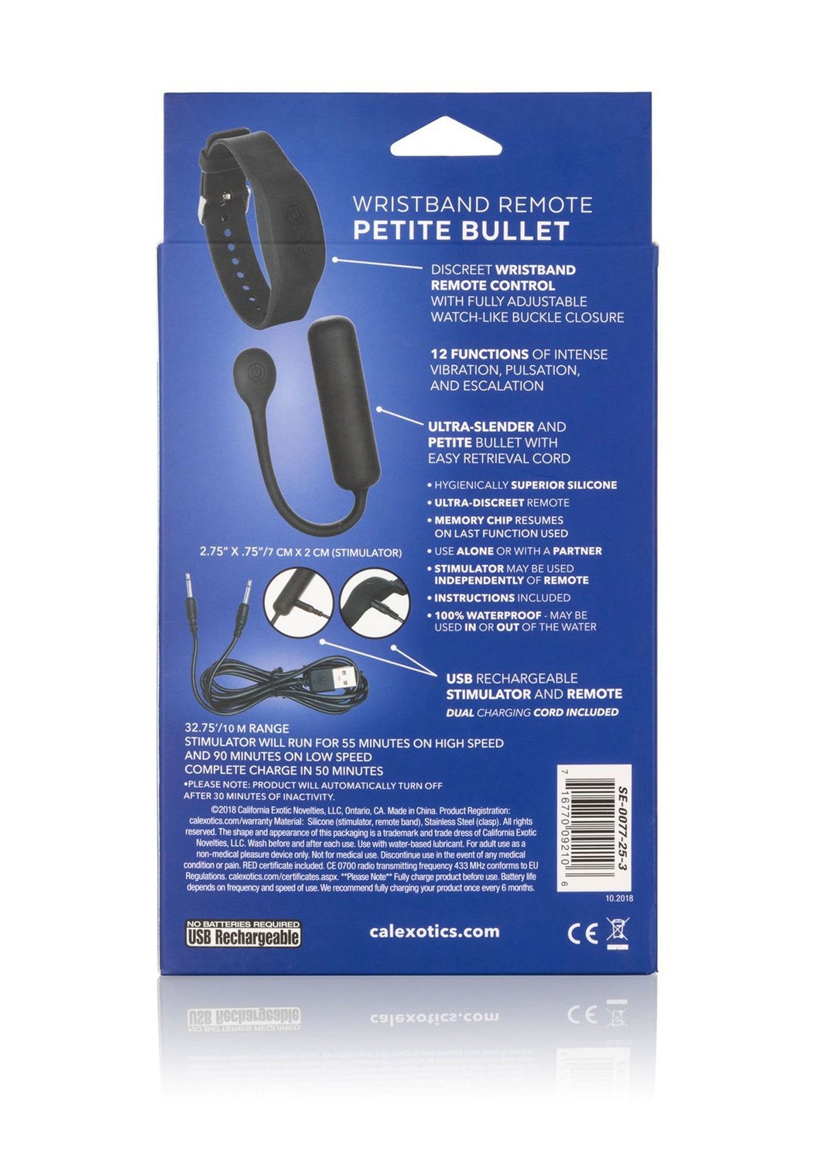 Wristband Remote Petite Bullet BLACK - 1