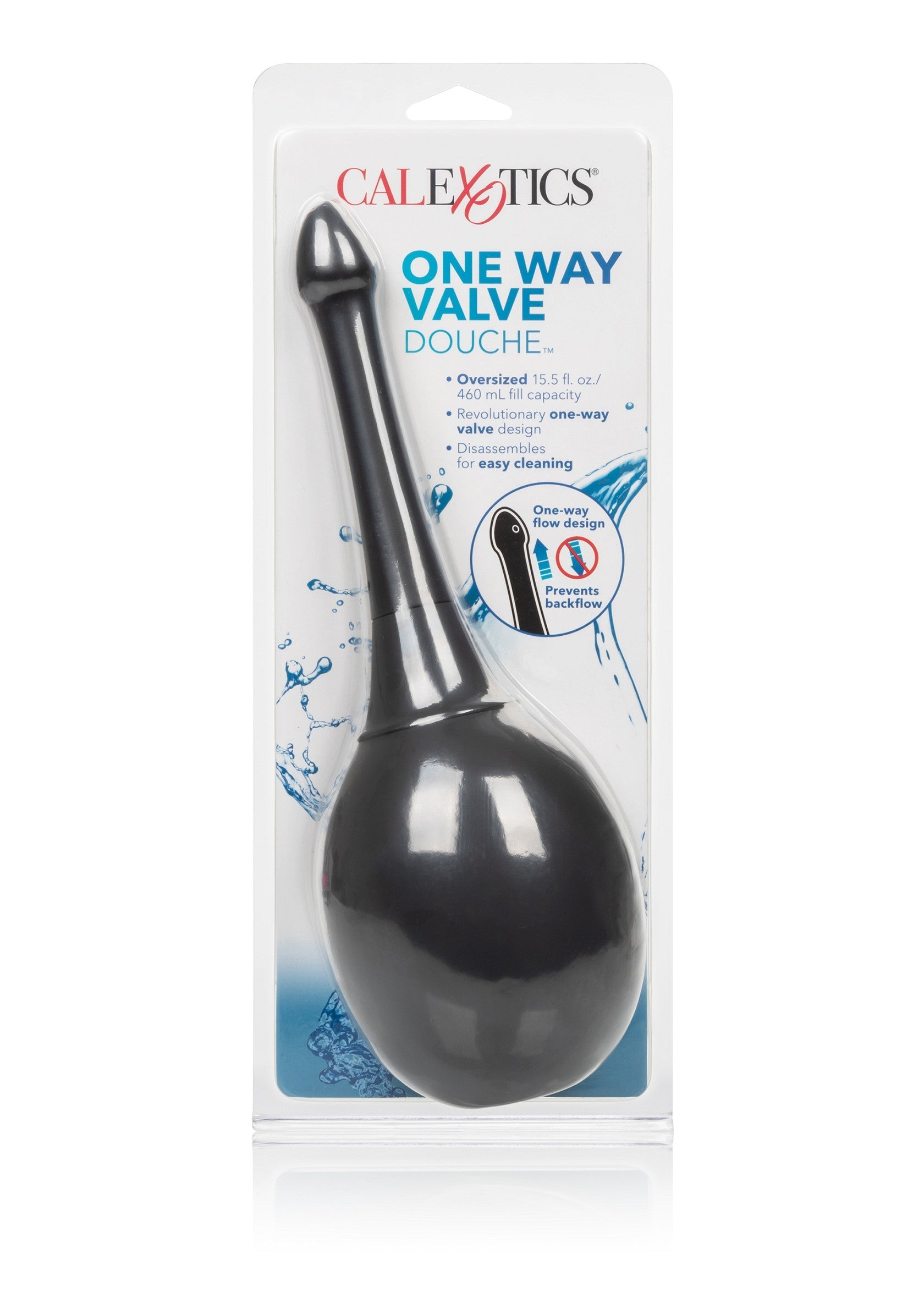One Way Valve Douche BLACK - 1