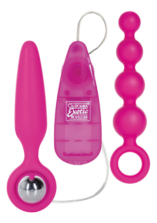 CalExotics Booty Call Vibro Kit - Rosa