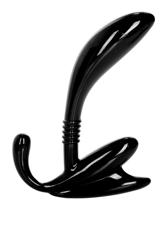 Curved Prostate Probe - Schwarz