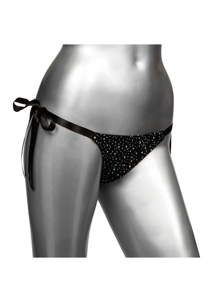 CalExotics Radiance Side-Tie Panties BLACK O/S - 7