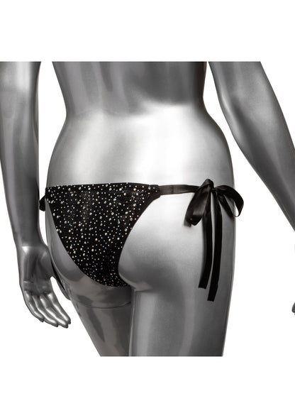 CalExotics Radiance Side-Tie Panties BLACK O/S - 5