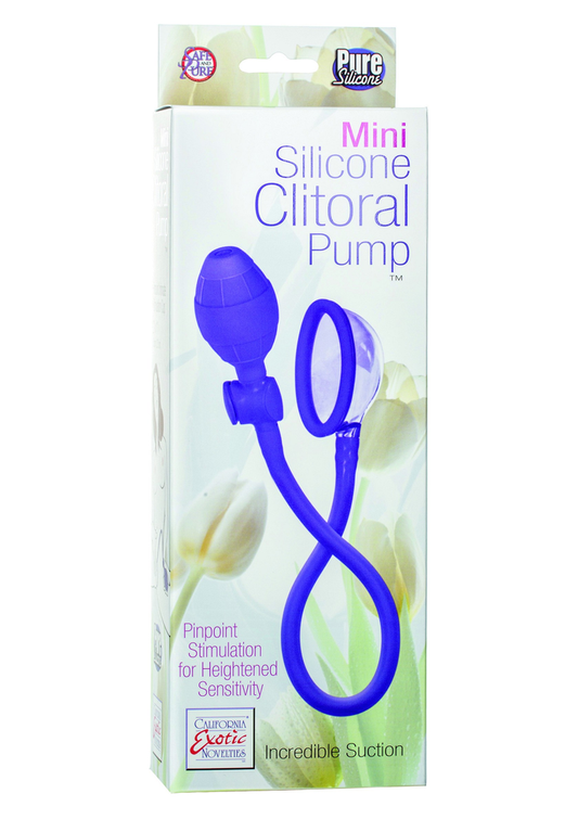CalExotics Intimate Pump Mini Silicone Pump - Lila