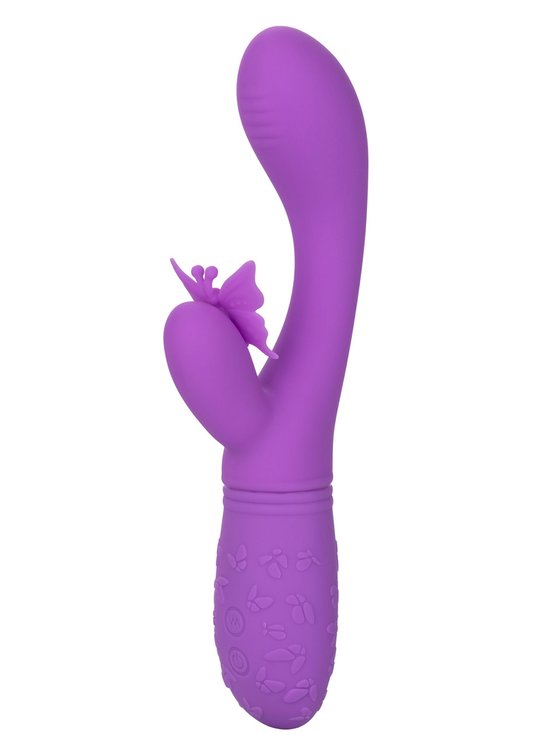 CalExotics Rechargeable Butterfly Kiss Flutter - Lila