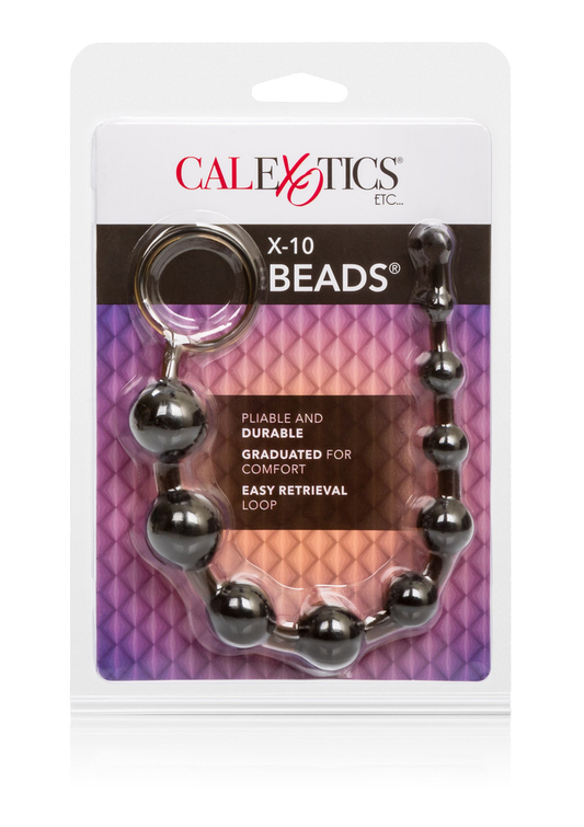 CalExotics X-10 Beads - Schwarz