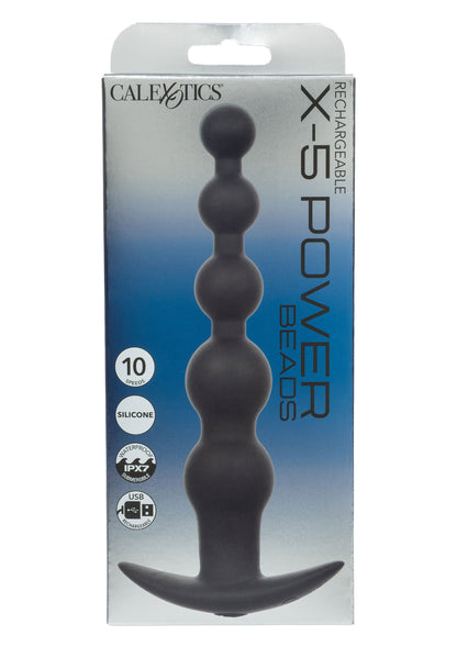 Rechargeable X-5 Power Beads BLACK - 1
