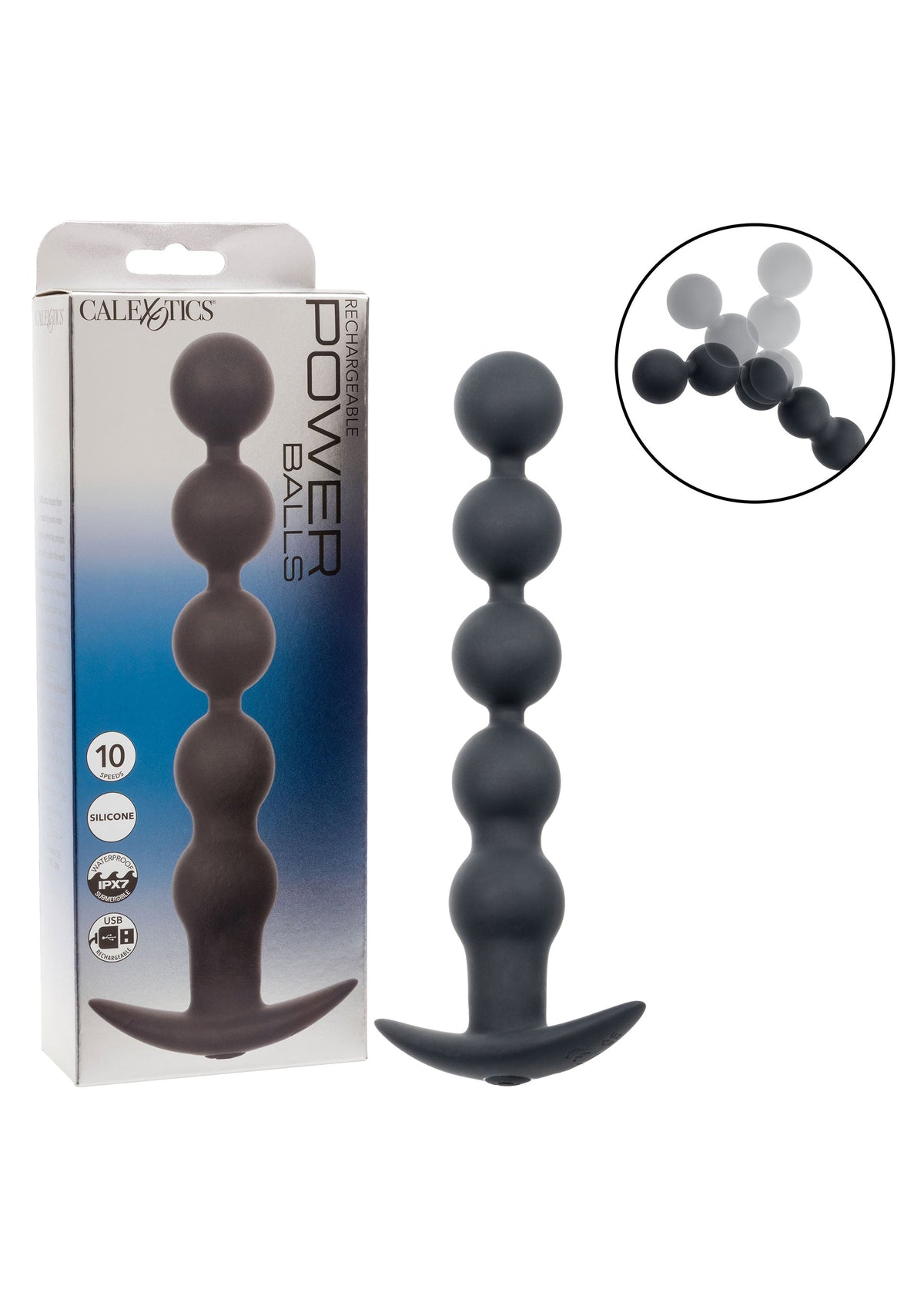 Rechargeable Power Balls BLACK - 8