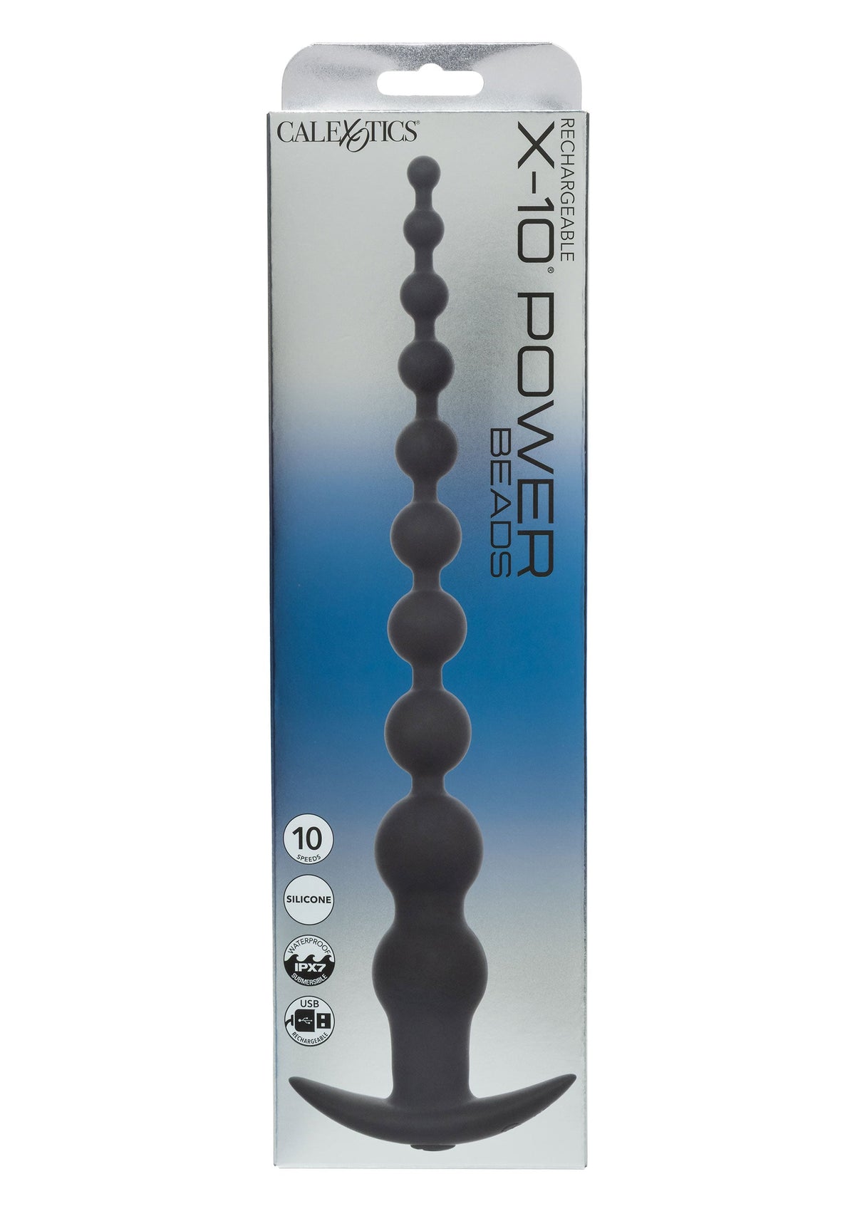 Rechargeable X-10 Power Beads BLACK - 1