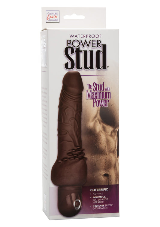 CalExotics Power Stud Cliterrific - Braune Hautfarbe