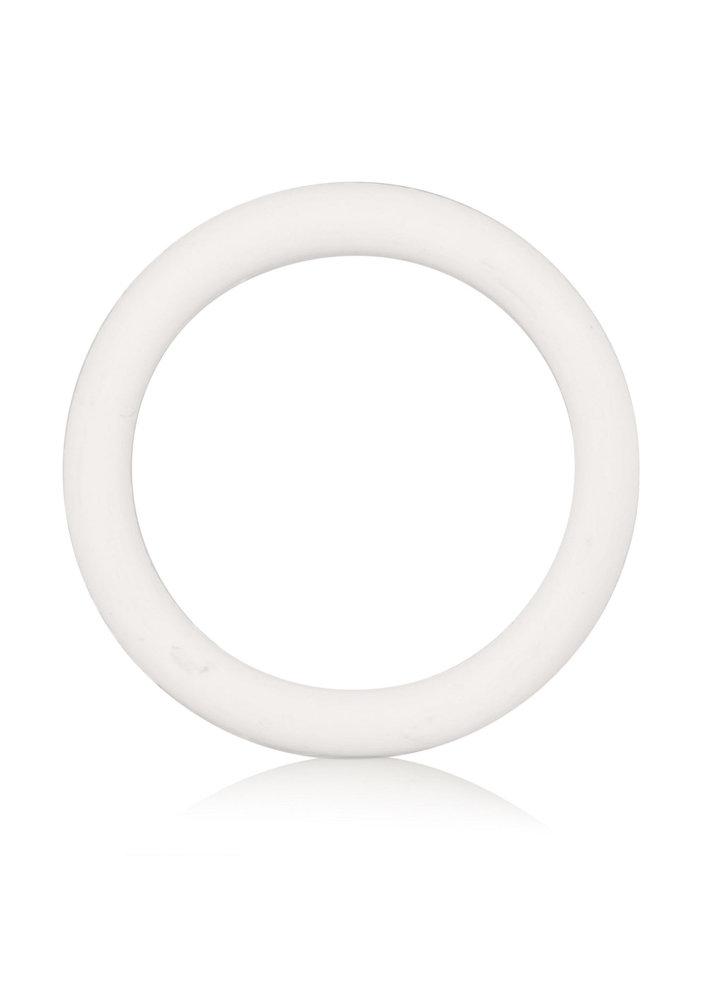 CalExotics Black Rubber Ring - Medium WHITE - 1