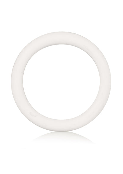 CalExotics Black Rubber Ring - Medium WHITE - 1