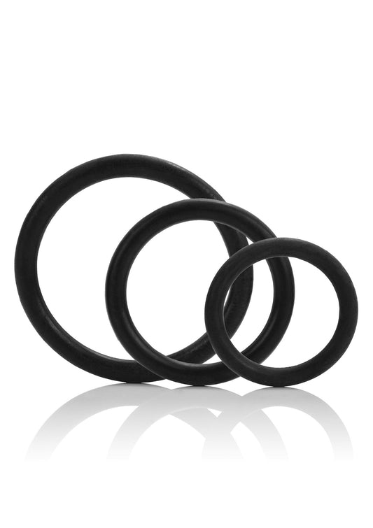 CalExotics Tri-Rings - Schwarz