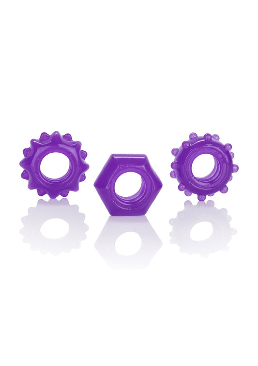 CalExotics Reversible Ring Set - Lila