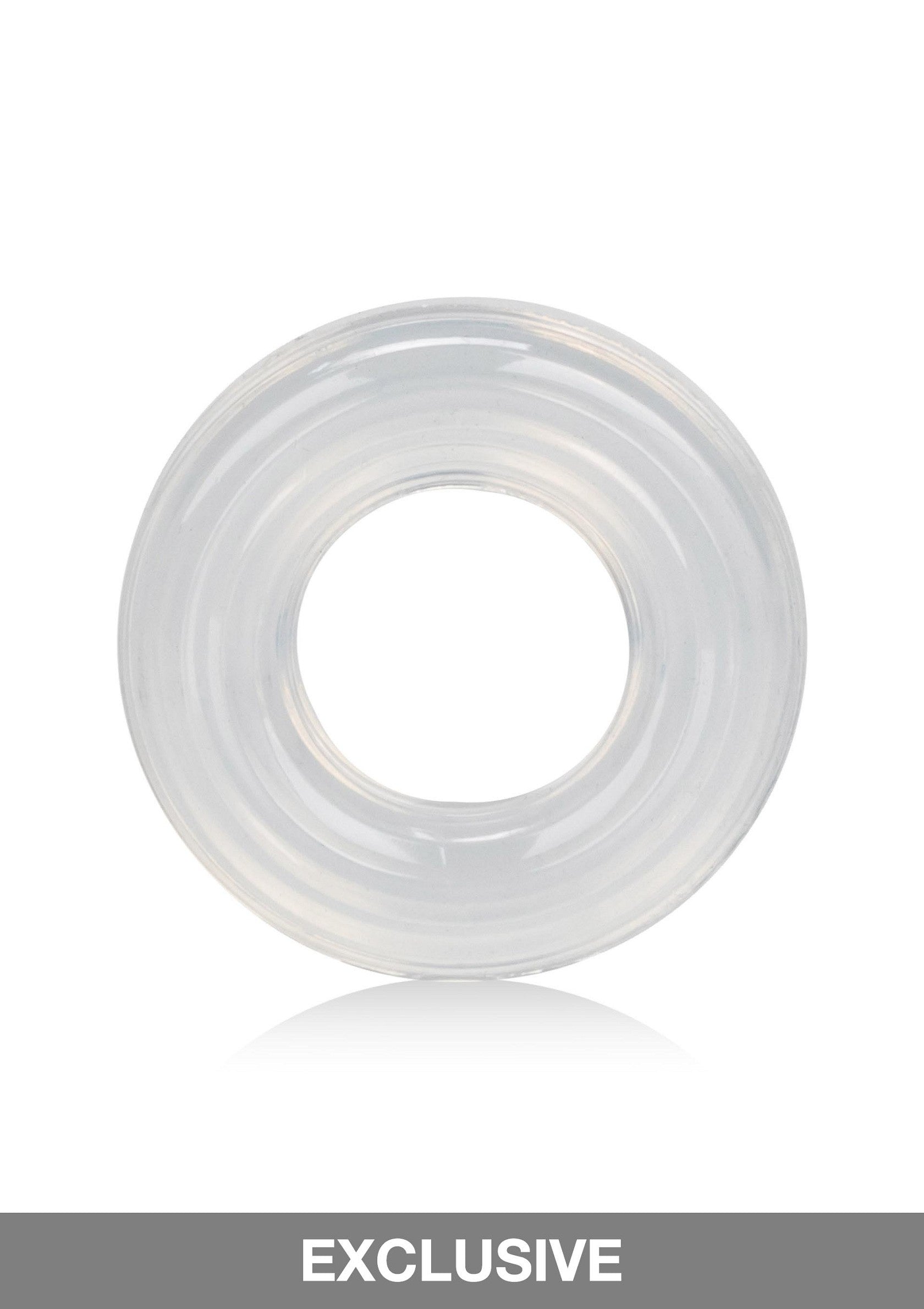 CalExotics Premium Silicone Ring - Large TRANSPA - 1