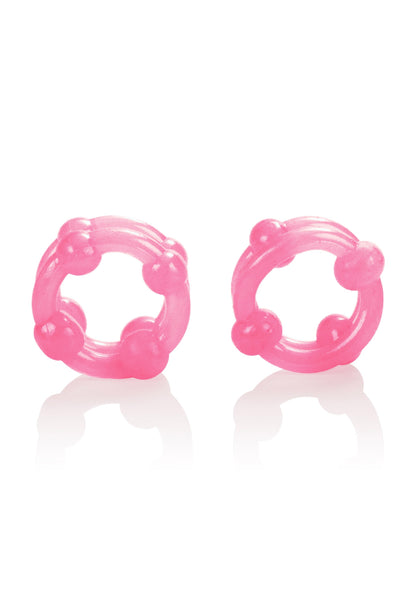 CalExotics Island Rings Double Stacker PINK - 2