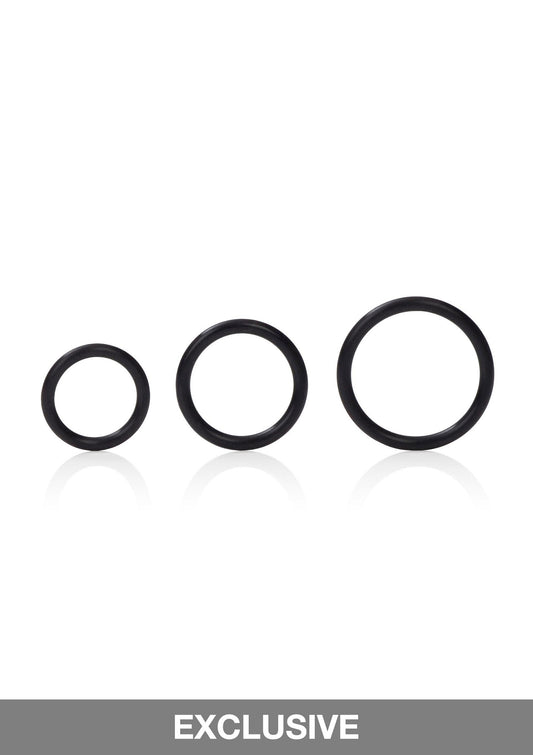 CalExotics Silicone Support Rings - Schwarz