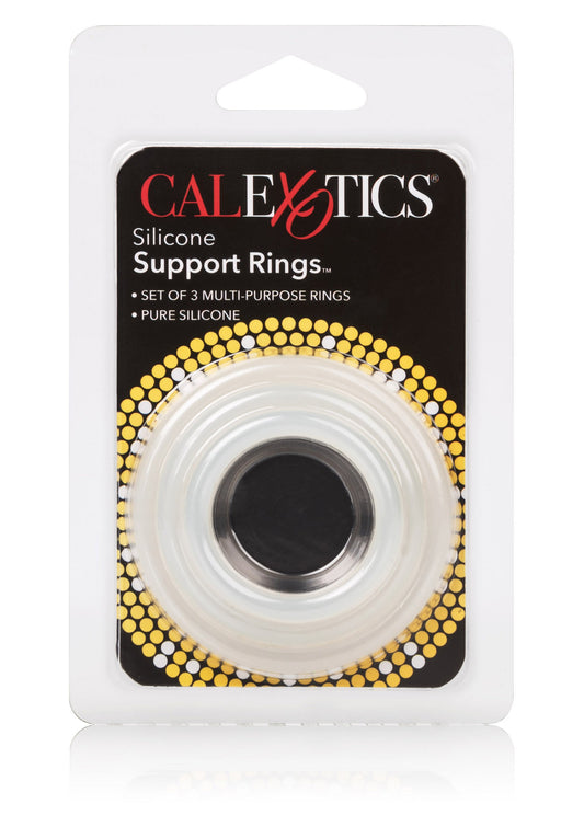 CalExotics Silicone Support Rings - Transparent