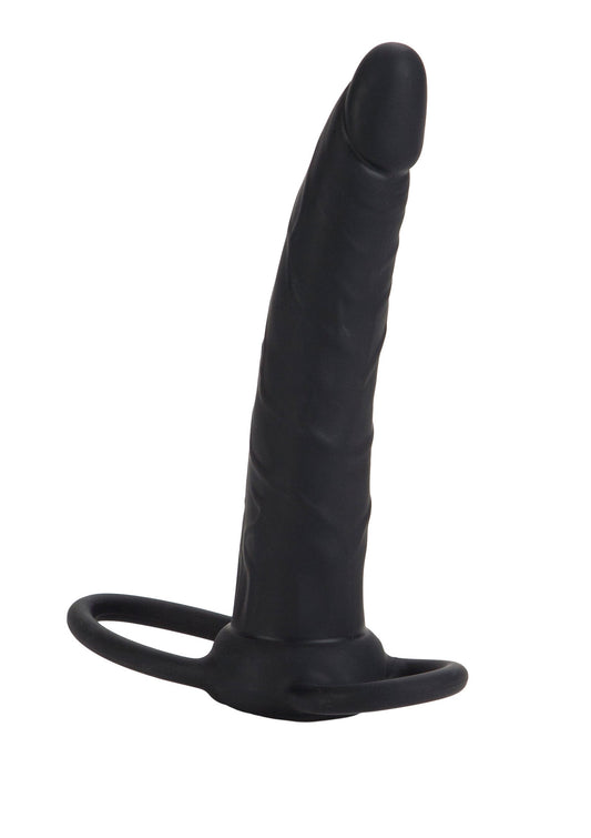 Silicone Dual Penetrator - Schwarz