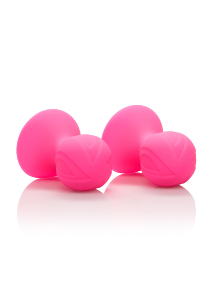 CalExotics Nipple Play Silicone Pro Nipple Suckers PINK - 0