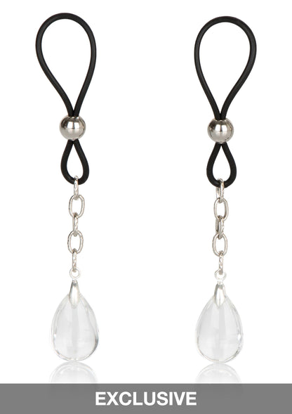 CalExotics Nipple Play Non-Piercing Nipple Jewelry BLACK - 0