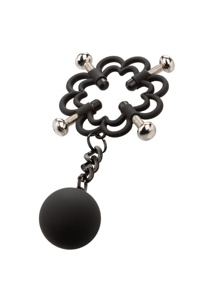 CalExotics Nipple Grips Power Grip 4-Point Weighted Nipple Press METAL - 4