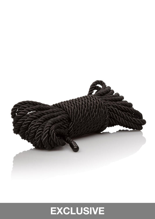 CalExotics Scandal BDSM Rope 32.75'/10 m - Schwarz