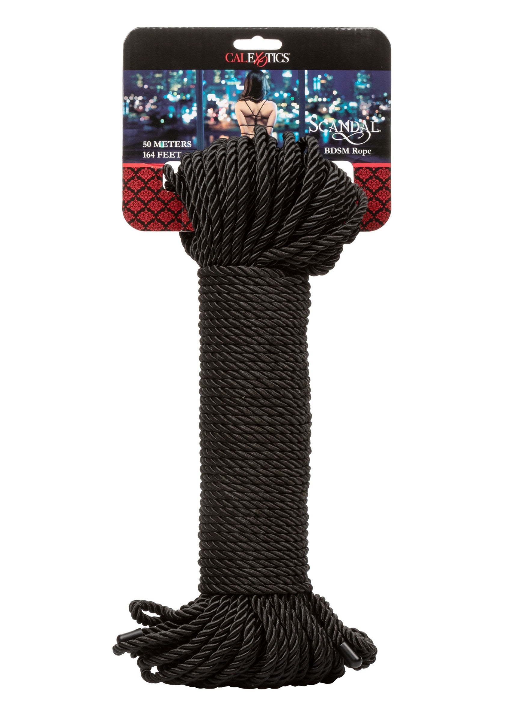CalExotics Scandal BDSM Rope 164'/50 m BLACK - 1