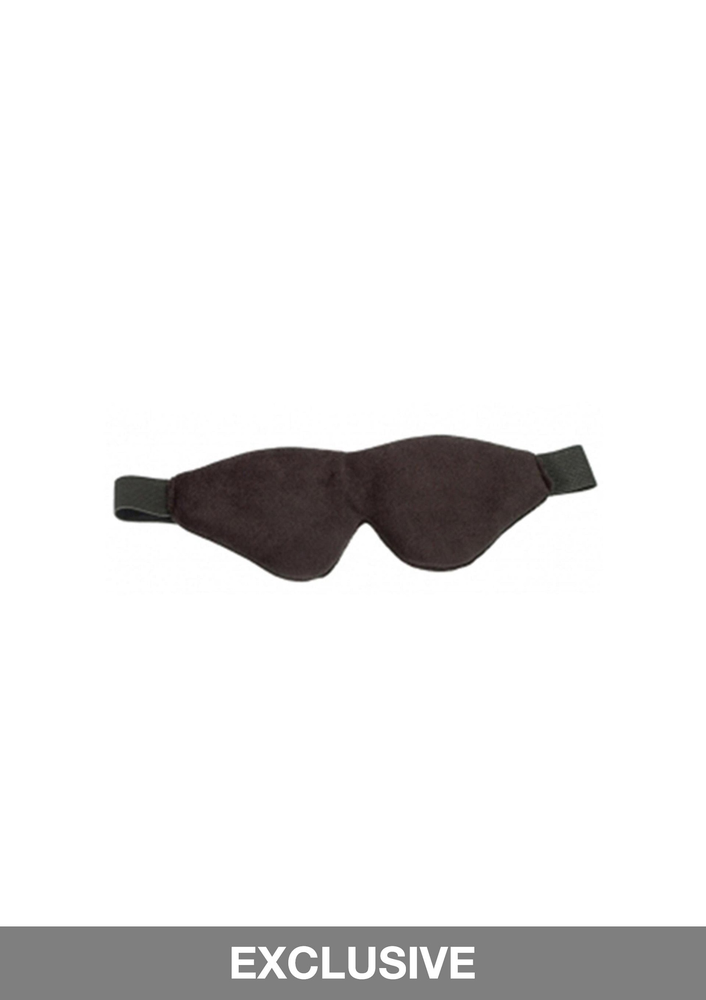 CalExotics Plushy Gear Lover's Eye Mask BLACK - 0