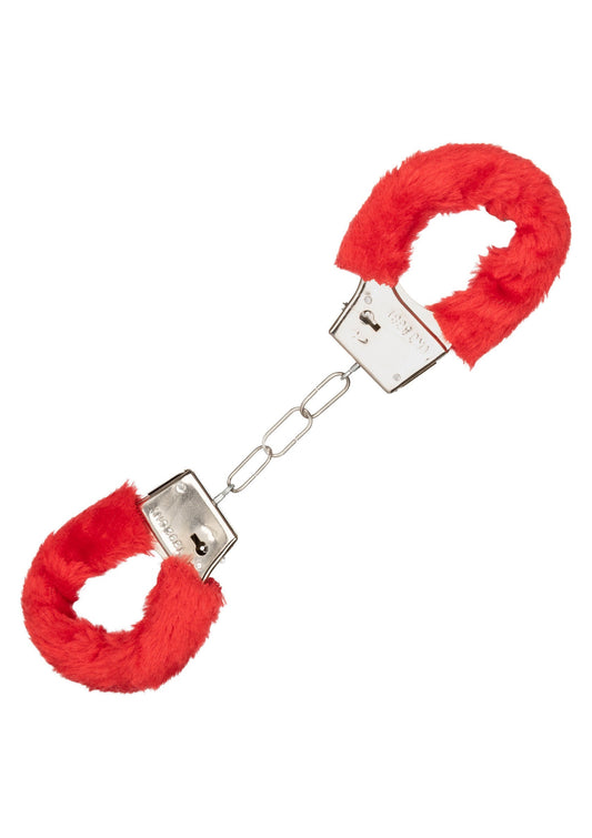 Playful Furry Cuffs - Rot