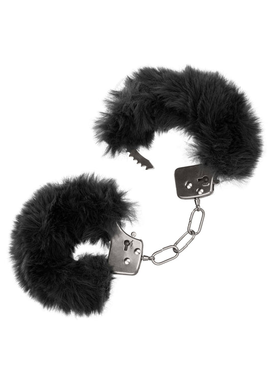 Ultra Fluffy Furry Cuffs - Schwarz
