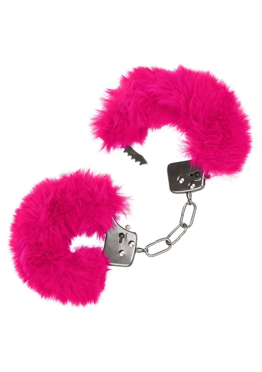 Ultra Fluffy Furry Cuffs - Rosa