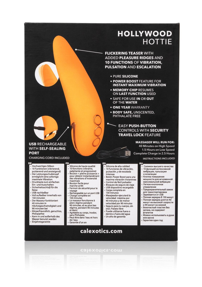 CalExotics California Dreaming Hollywood Hottie YELLOW - 7