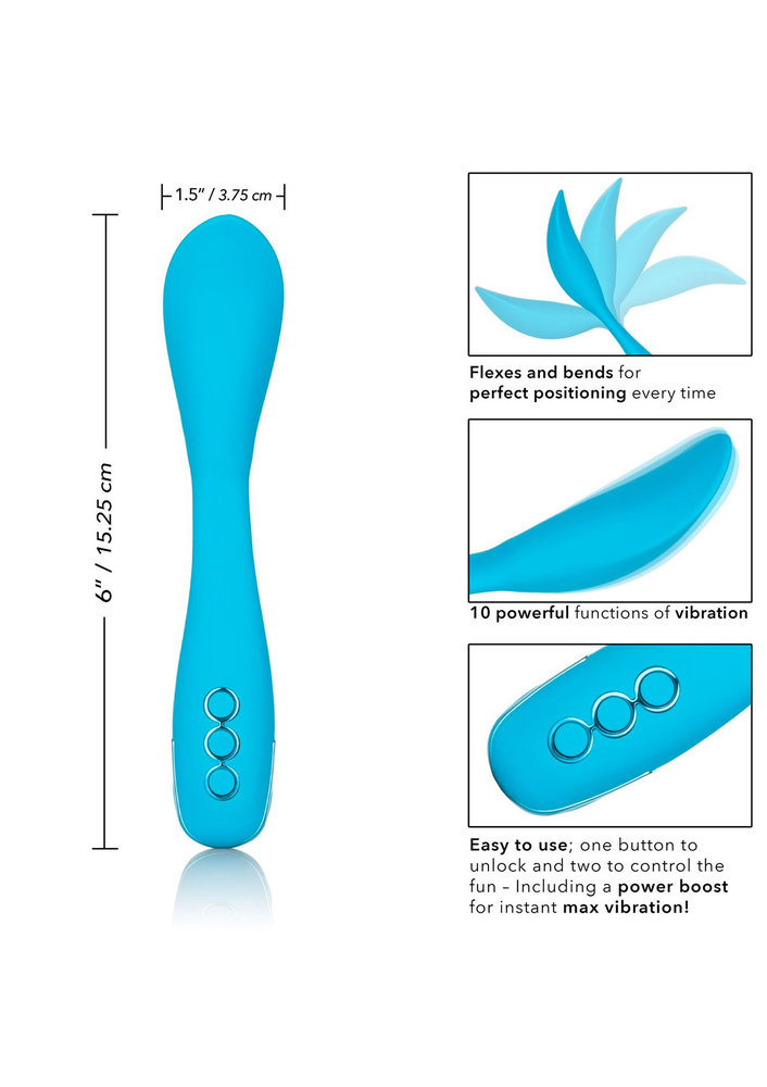 CalExotics California Dreaming Palm Springs Pleaser BLUE - 4