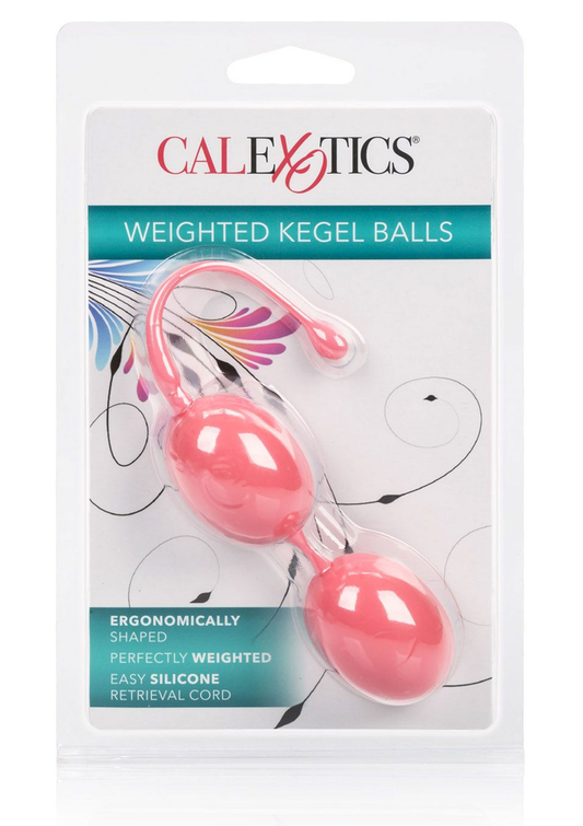 CalExotics Weighted Kegel Balls - Rosa